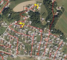 Verje (Si) - trasa zgornji del